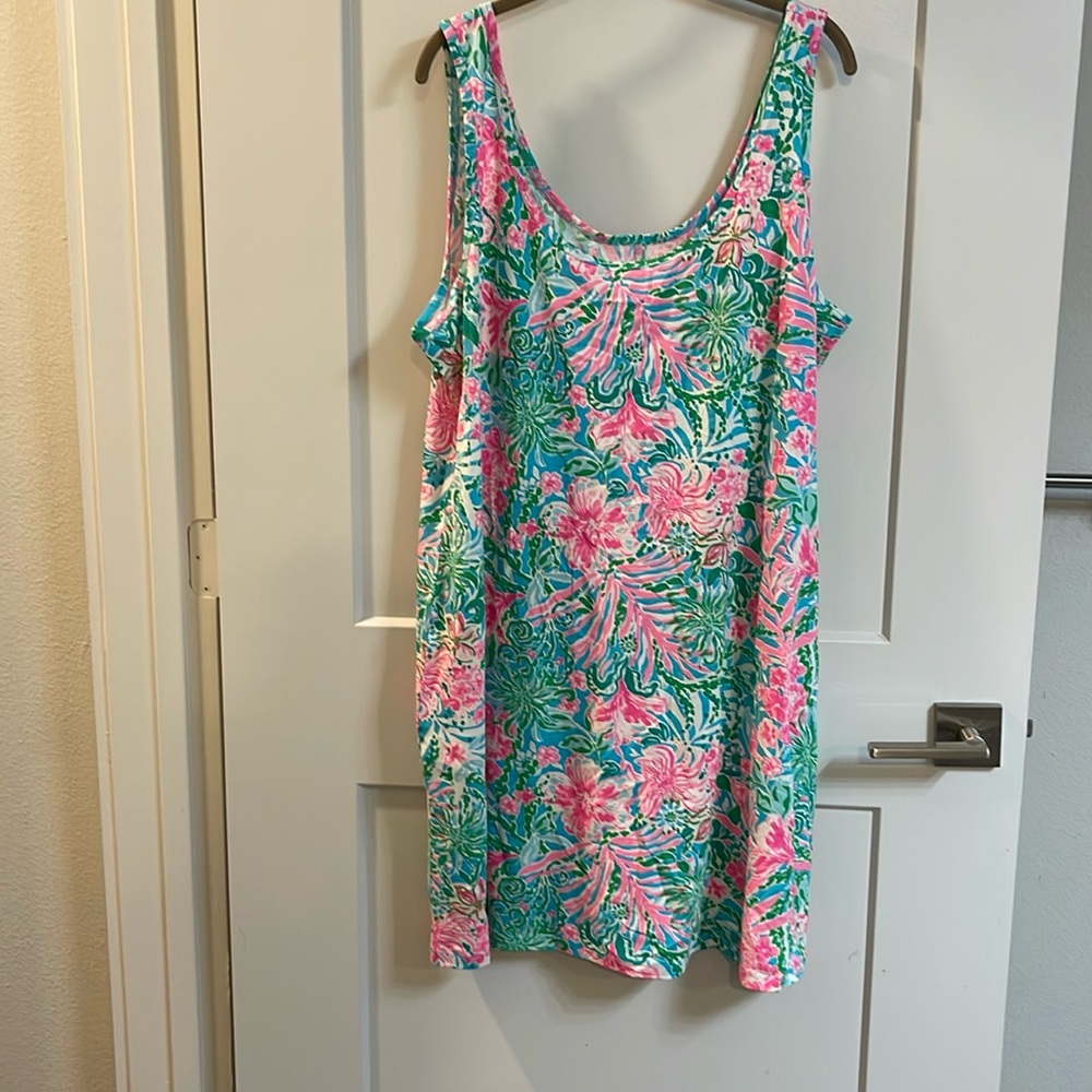 Newberri Tank Dress: Leaf It Wild
